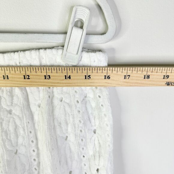 Unbranded Pajama Set Women XL White Black Flutter Crochet Babydoll Cottage NWOT - Picture 7 of 10